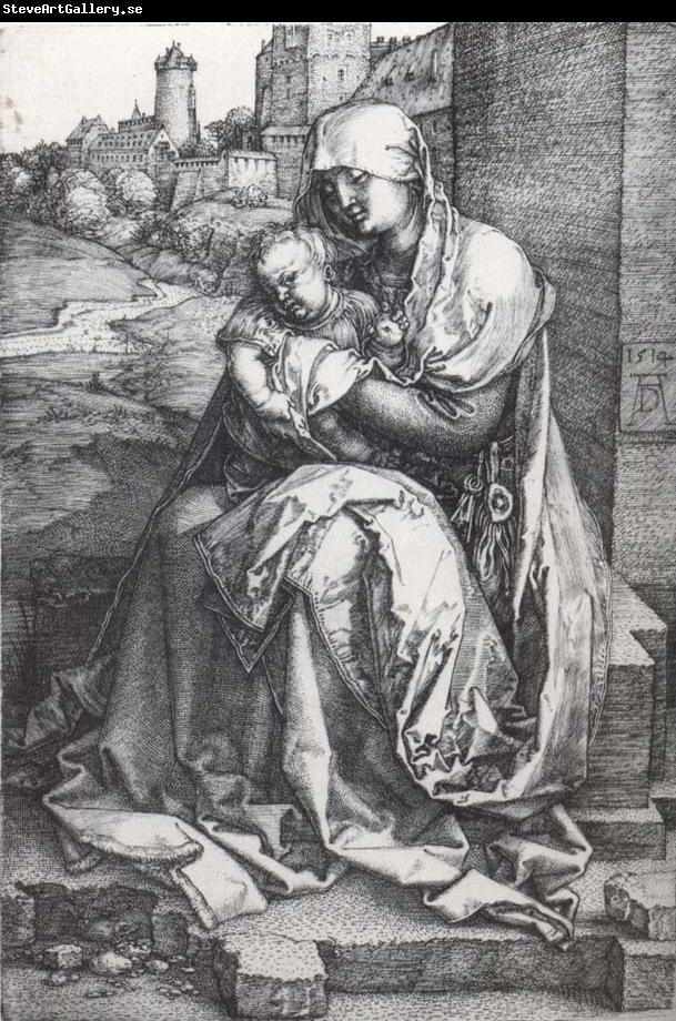 Albrecht Durer The Virgin by the Wall